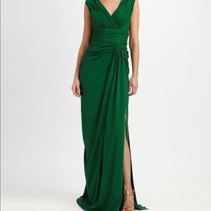 Tadashi Shoji Designer Emerald Gown